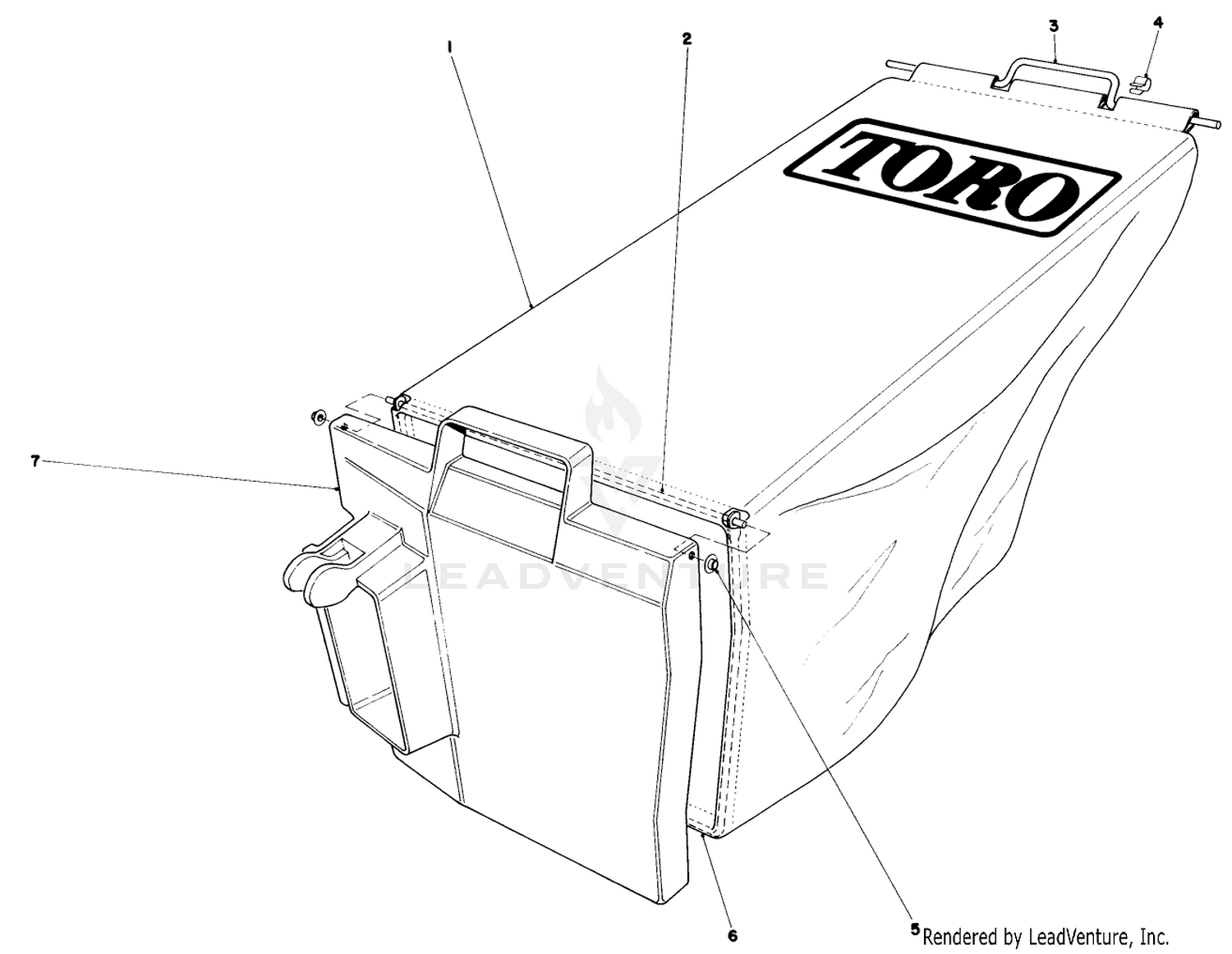 Grass Bag Assembly No. 11-4949