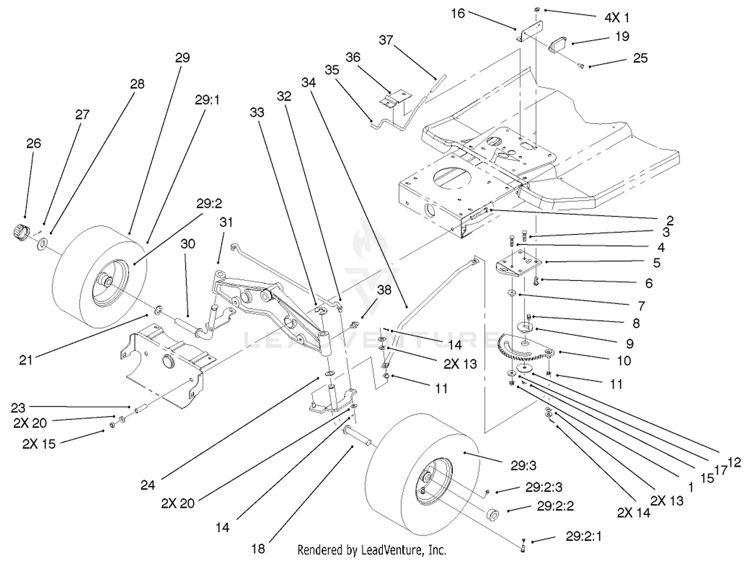 Steering Components Assembly