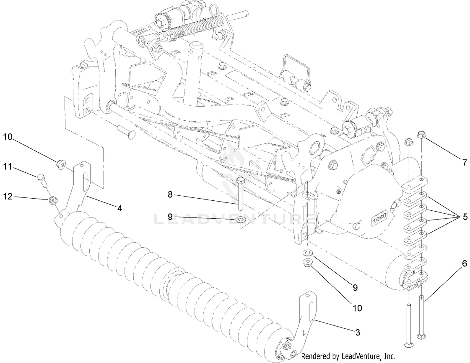 High Height-of-Cut Assembly No. 110-9600