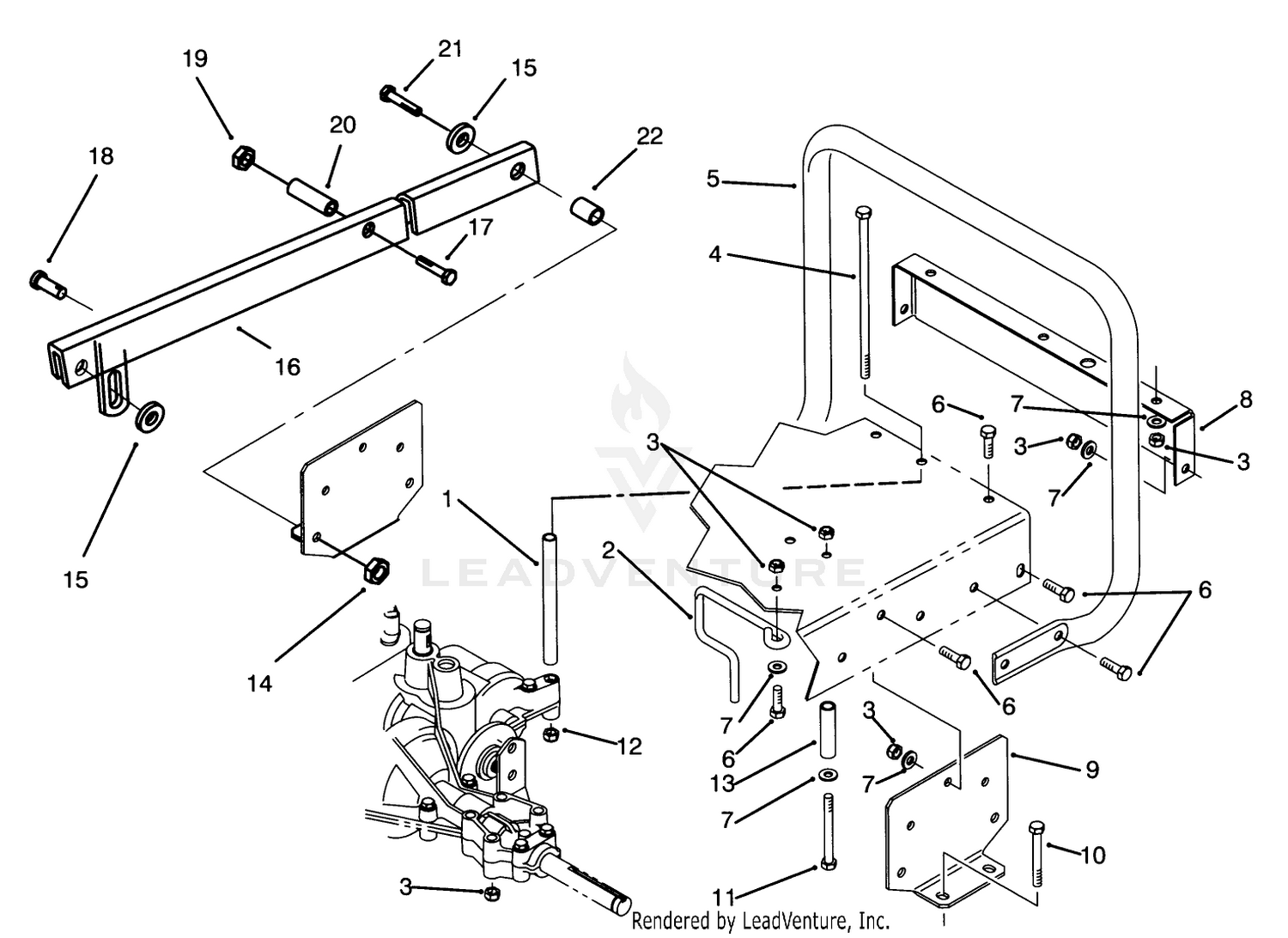 Stand Bar Assembly