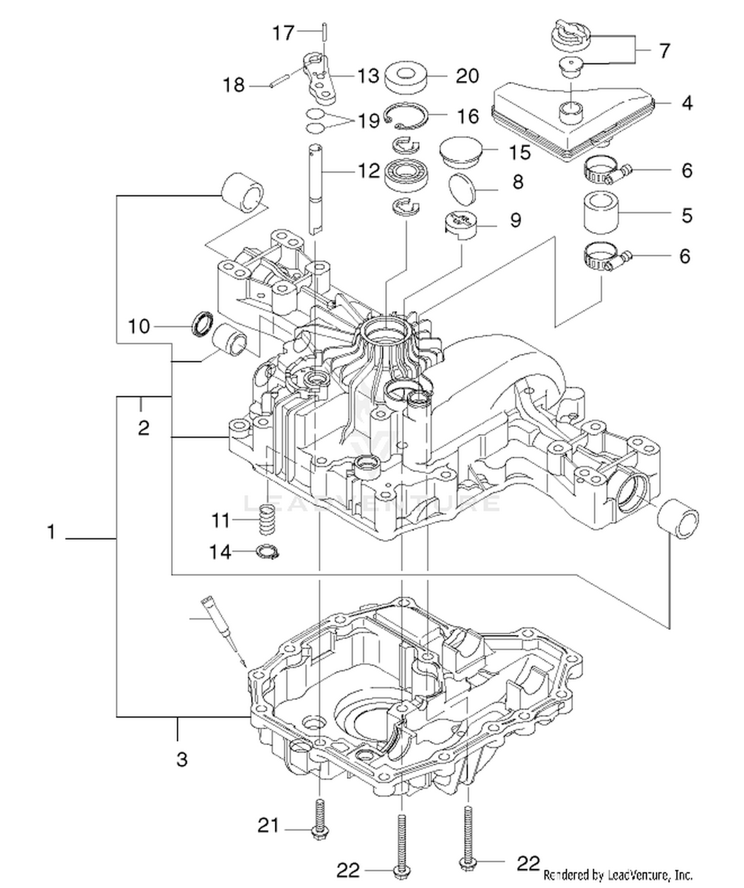 Transaxle Case Assembly