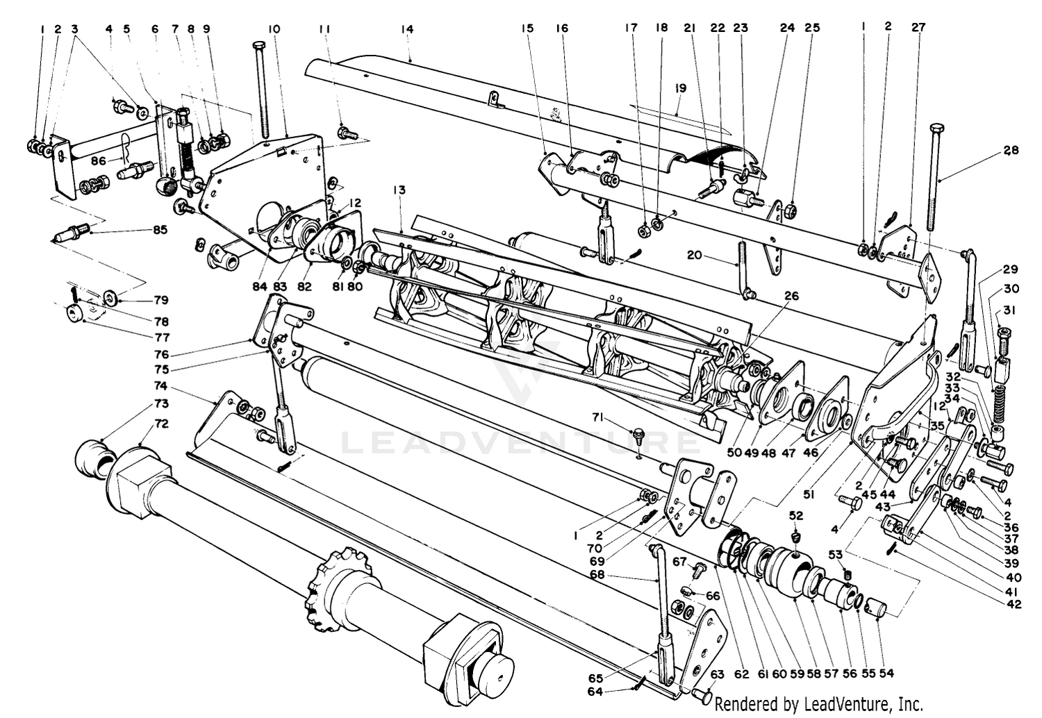 Front Cutting Unit Assembly