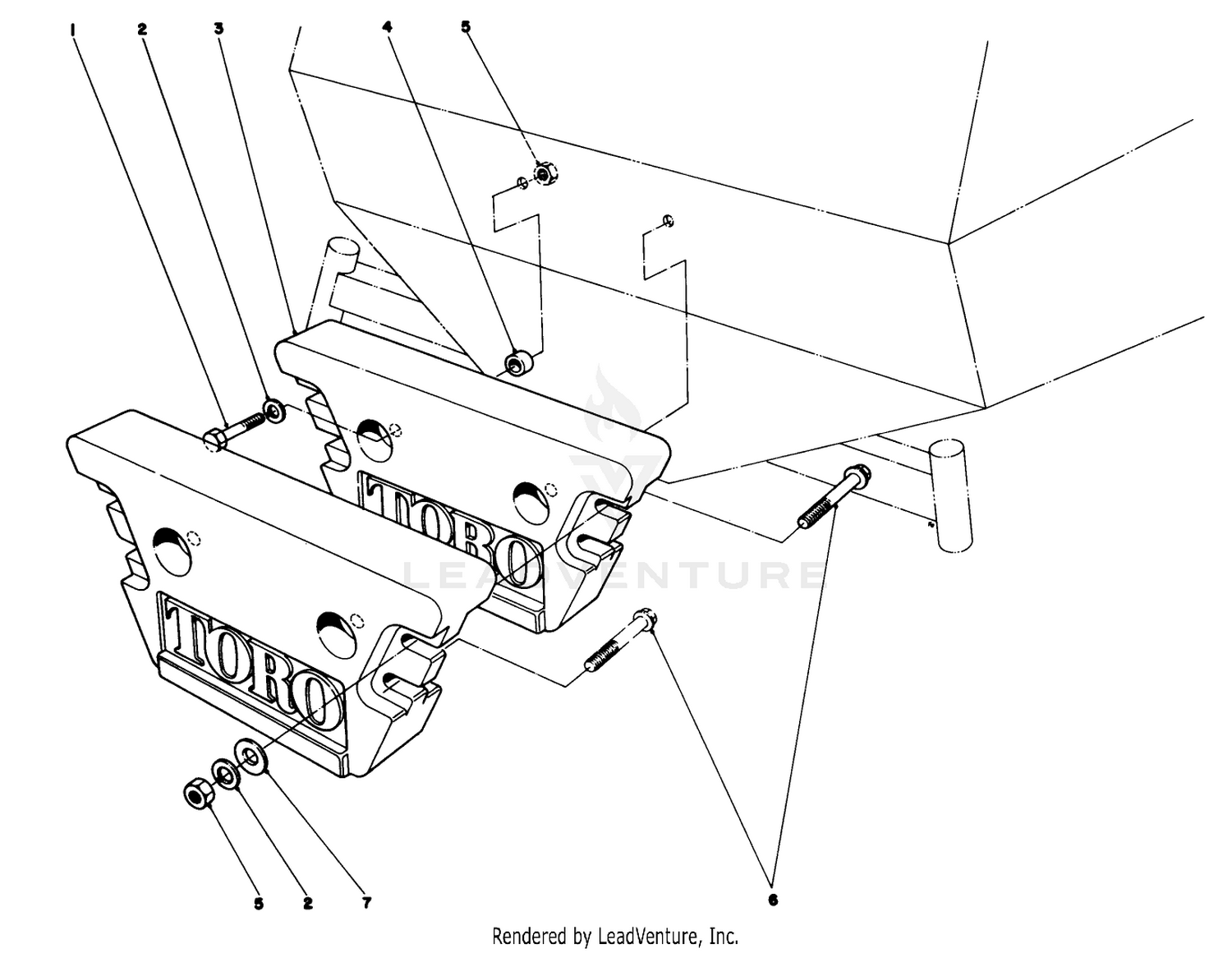 Rear Weight Kit No. 24-5780 (optional)