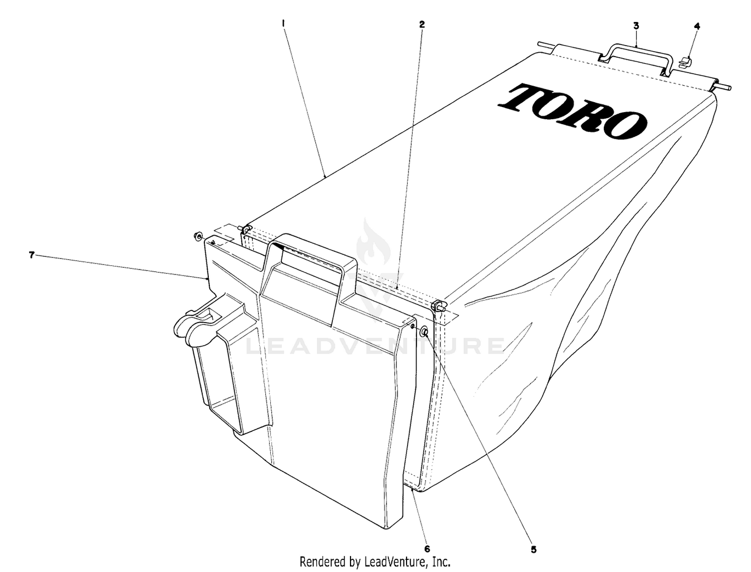 Grass Bag Assembly