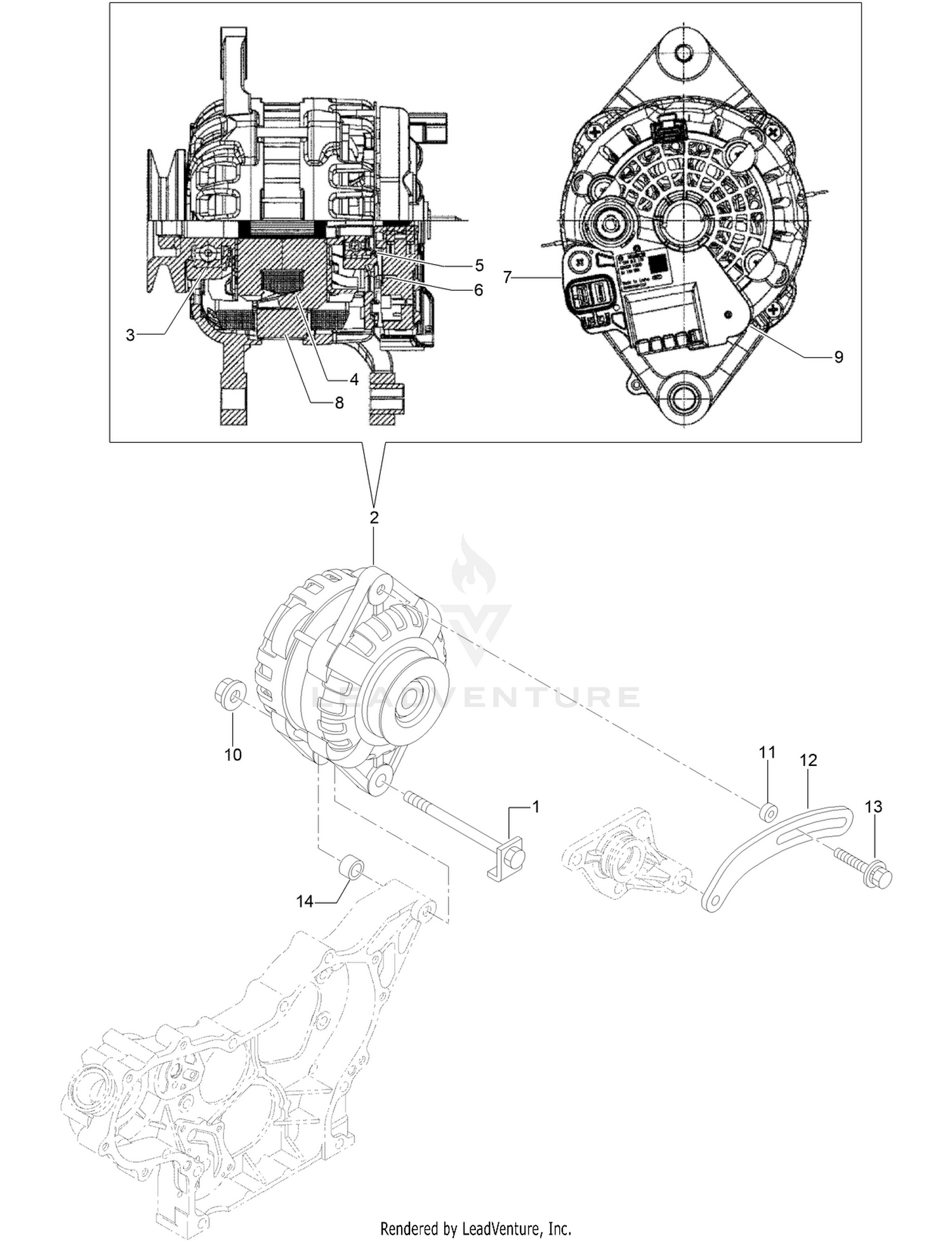 Assembly diagram