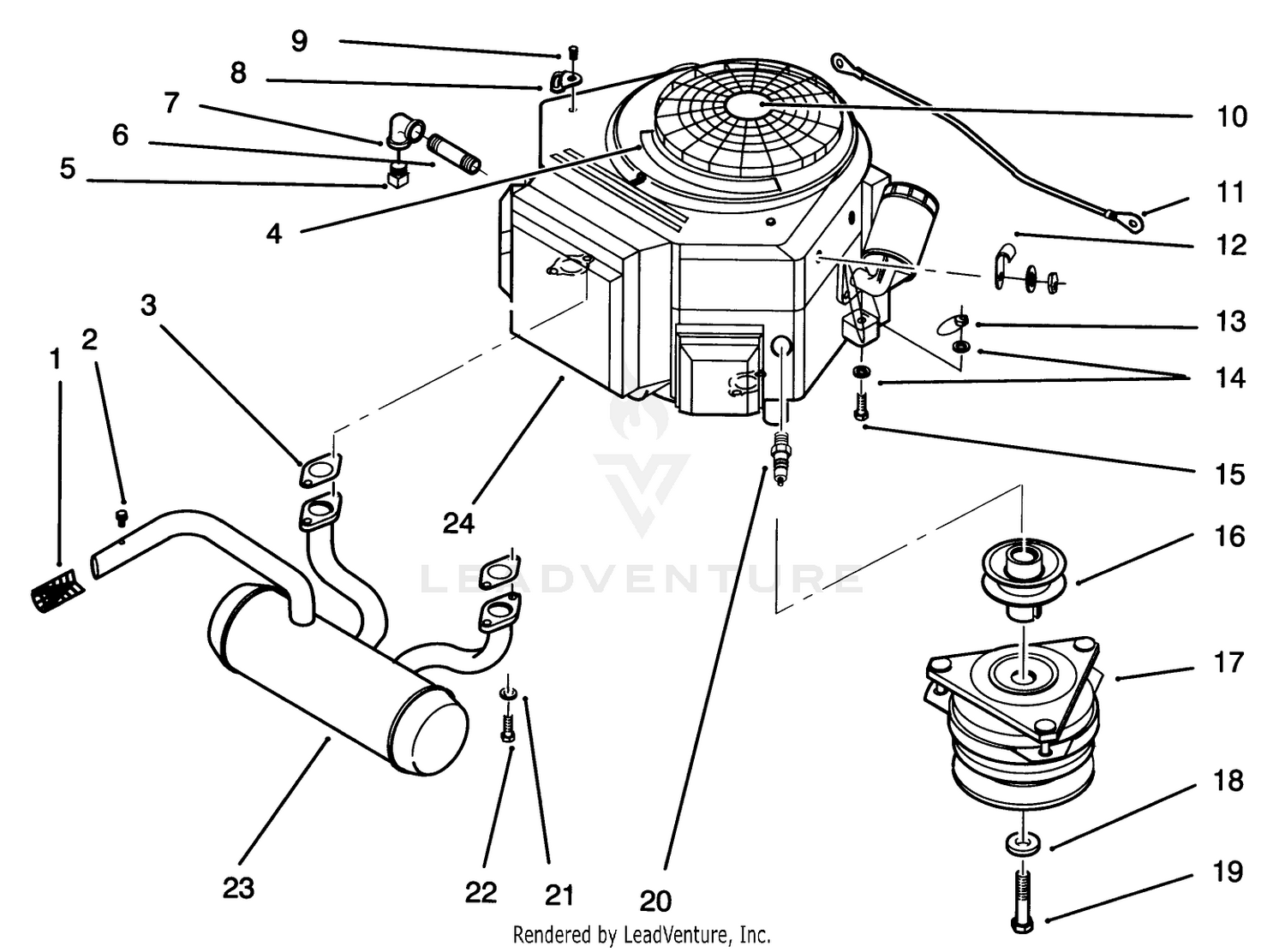 Engine And Clutch