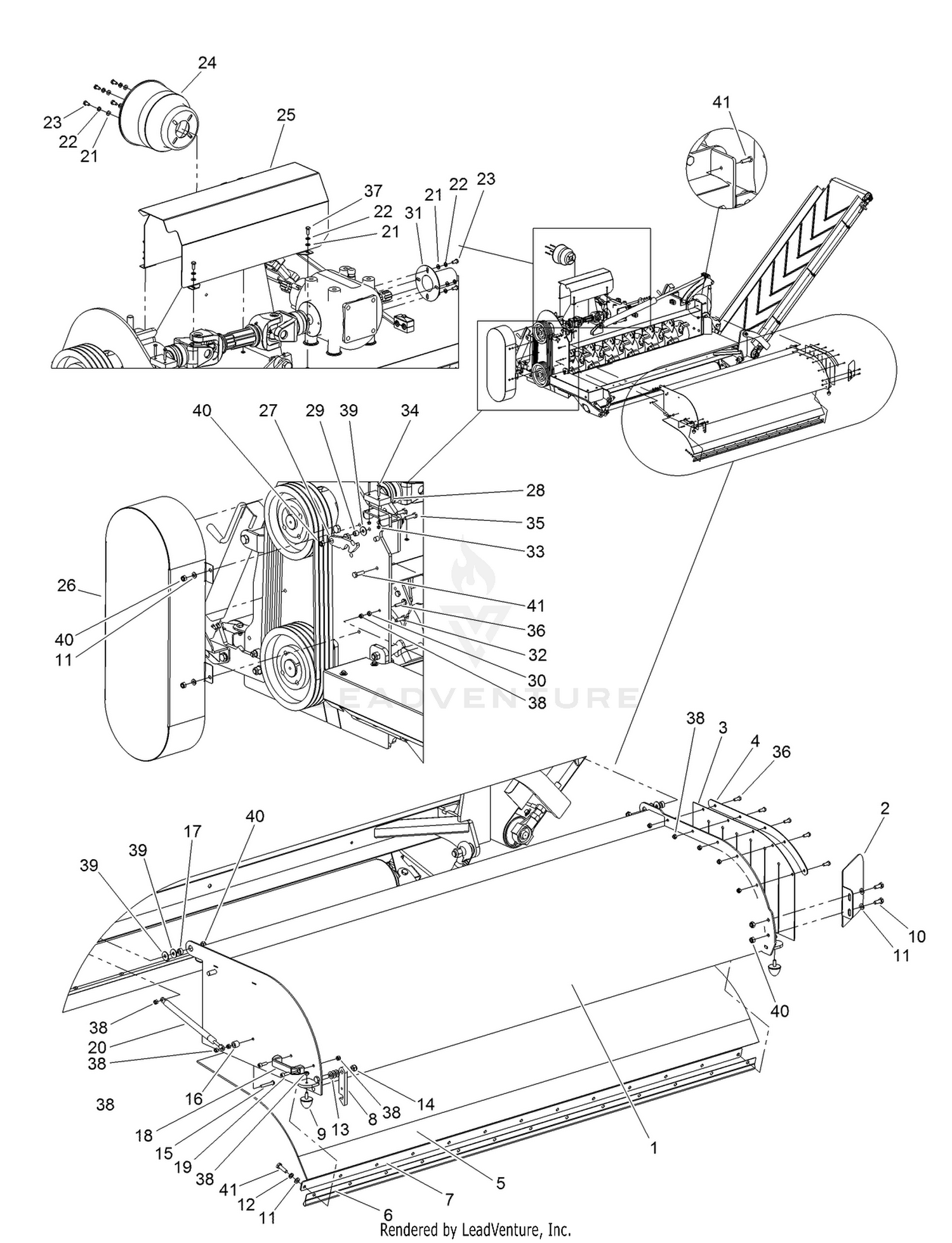 PTO Cover Assembly