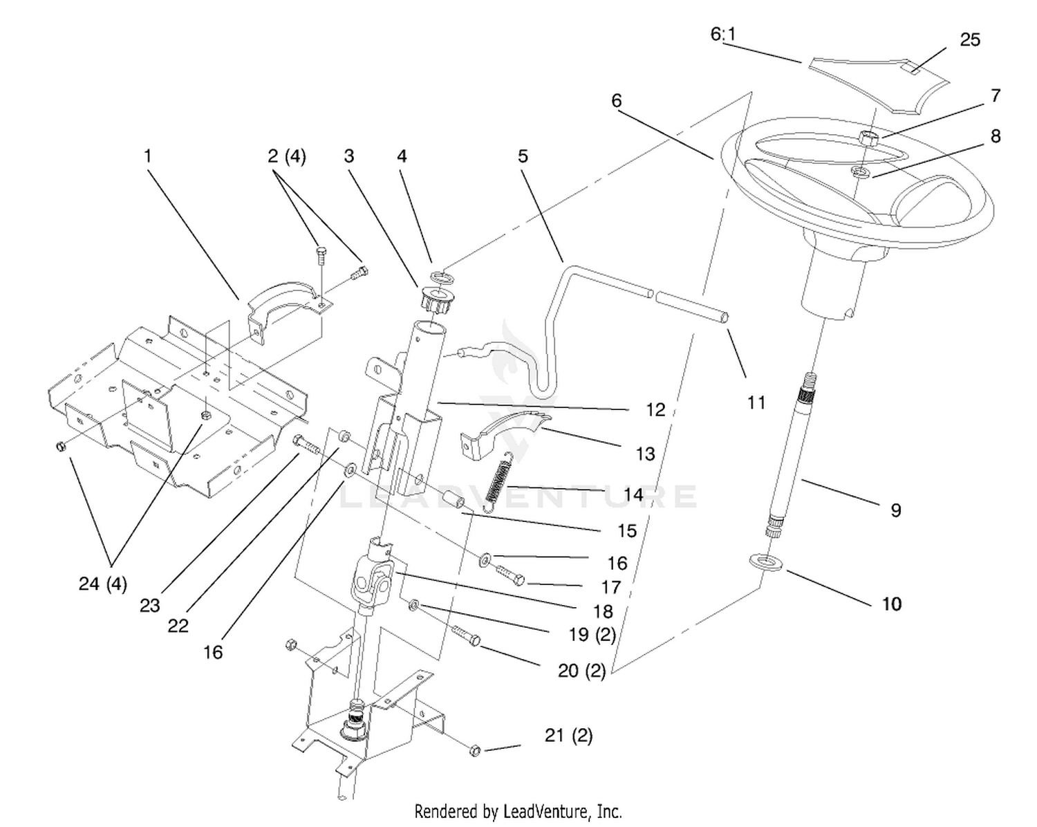 Steering Wheel And Tilt