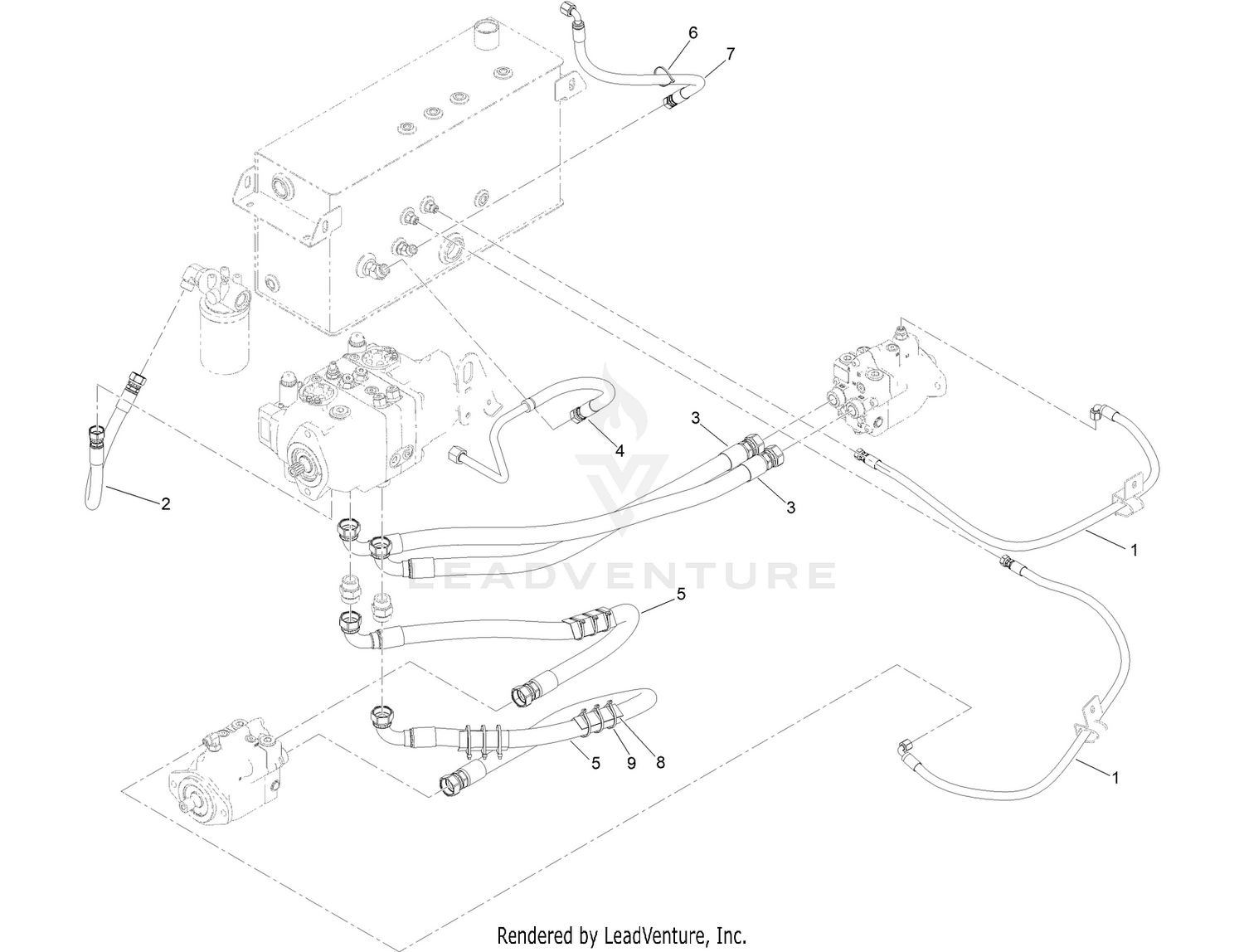 Hydraulic Hose Assembly 2