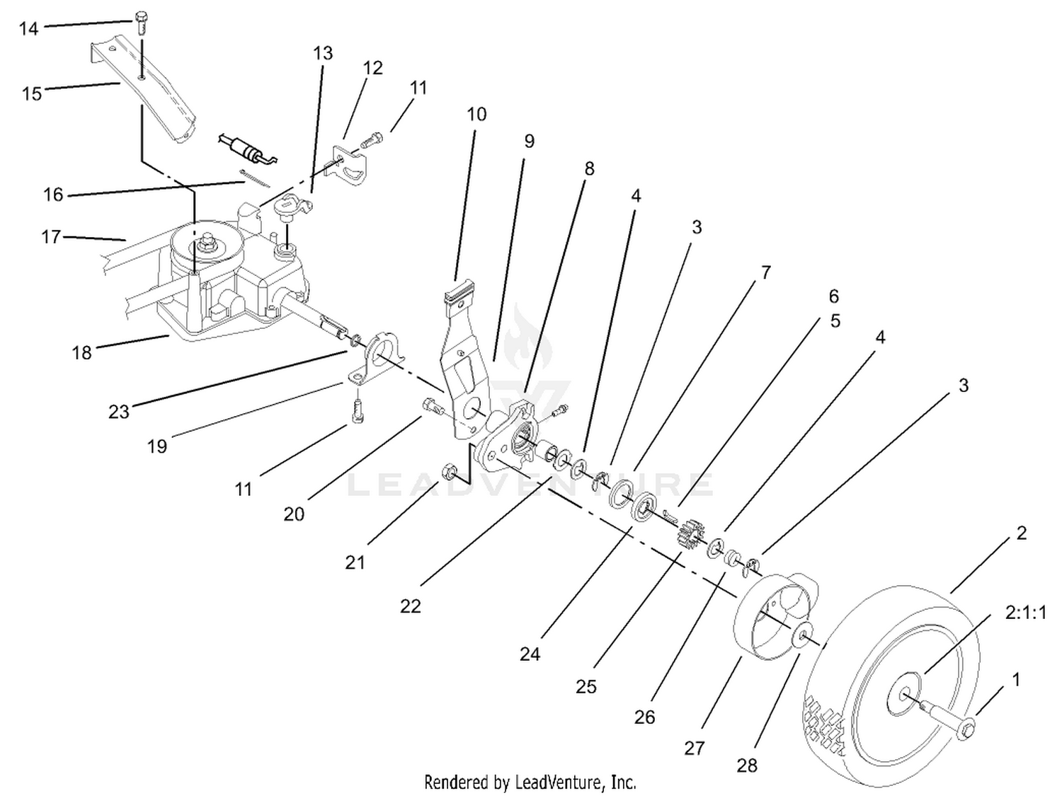 Rear Drive Assembly