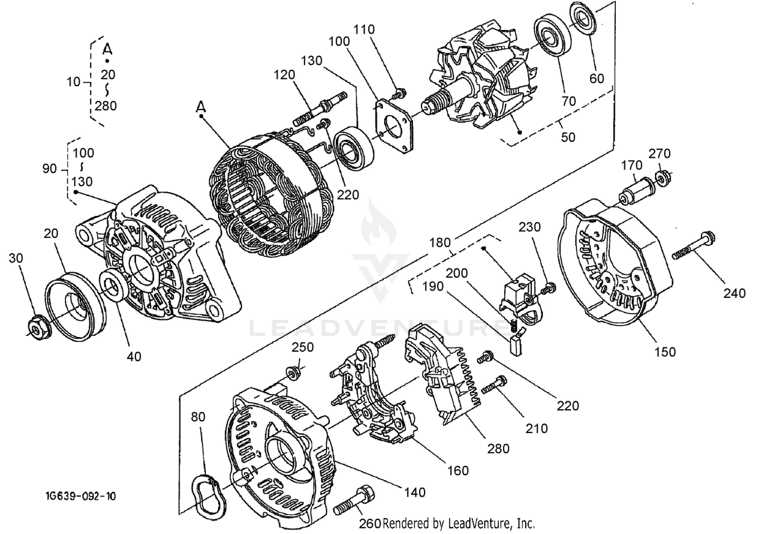 Alternator (Component Part) Assembly