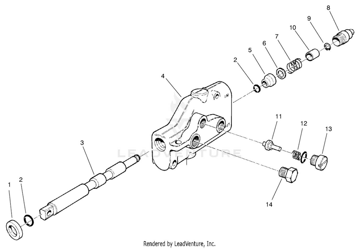 Lift Valve Assembly No. 63-7960