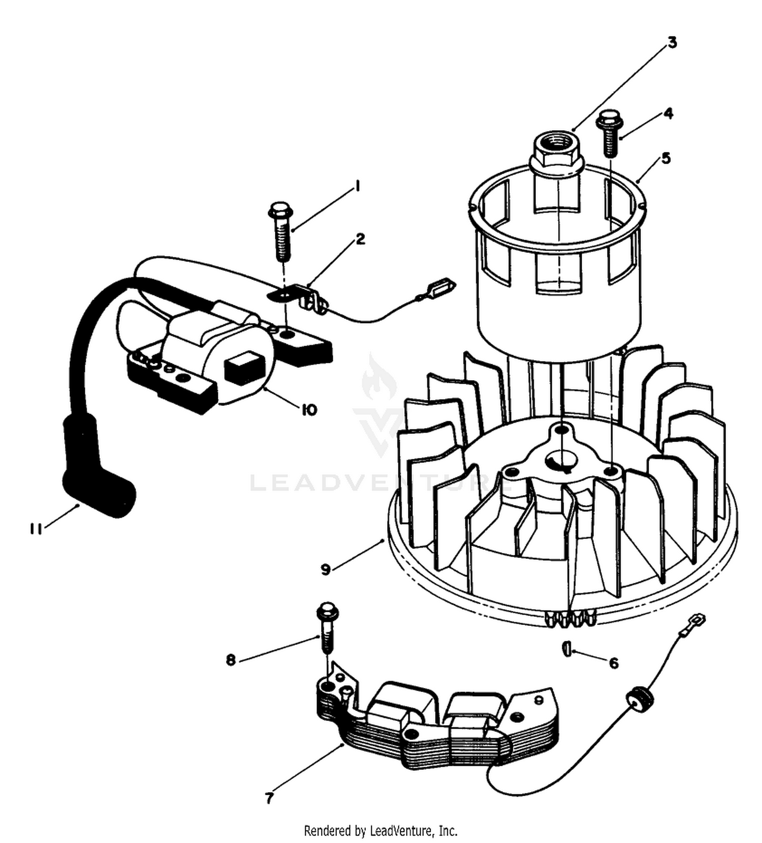 Magneto  Flywheel Assembly