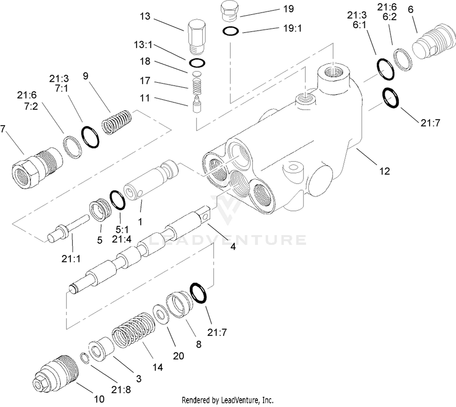 Control Valve Assembly No. 95-8689