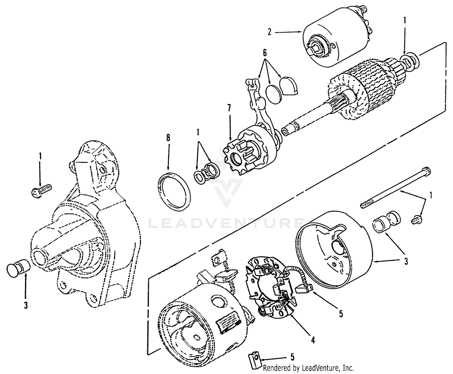 Toro Power Plus Starter Components