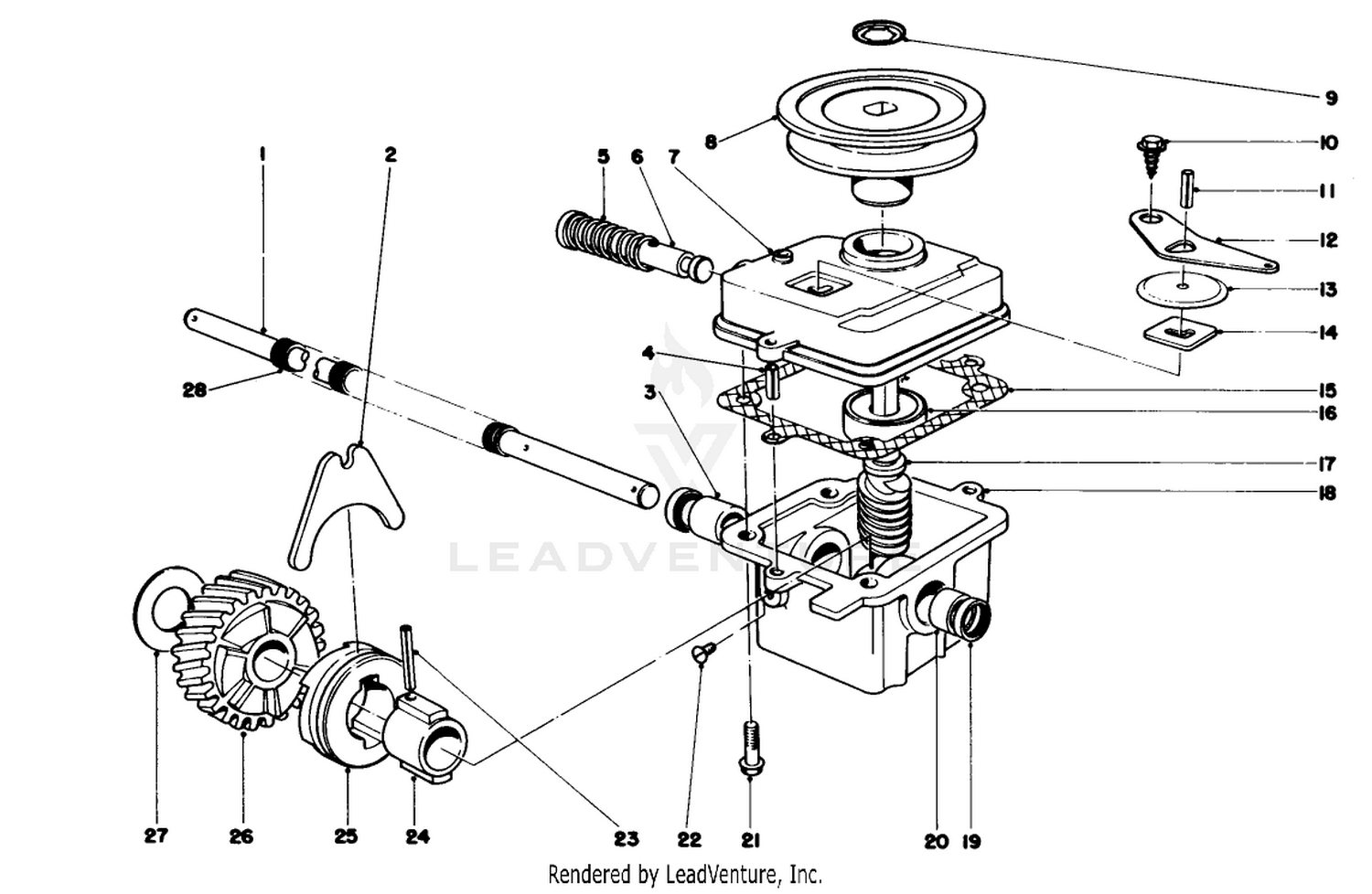 Gear Case Assembly