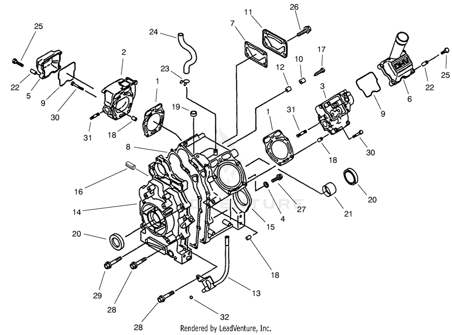 Crankcase Assembly