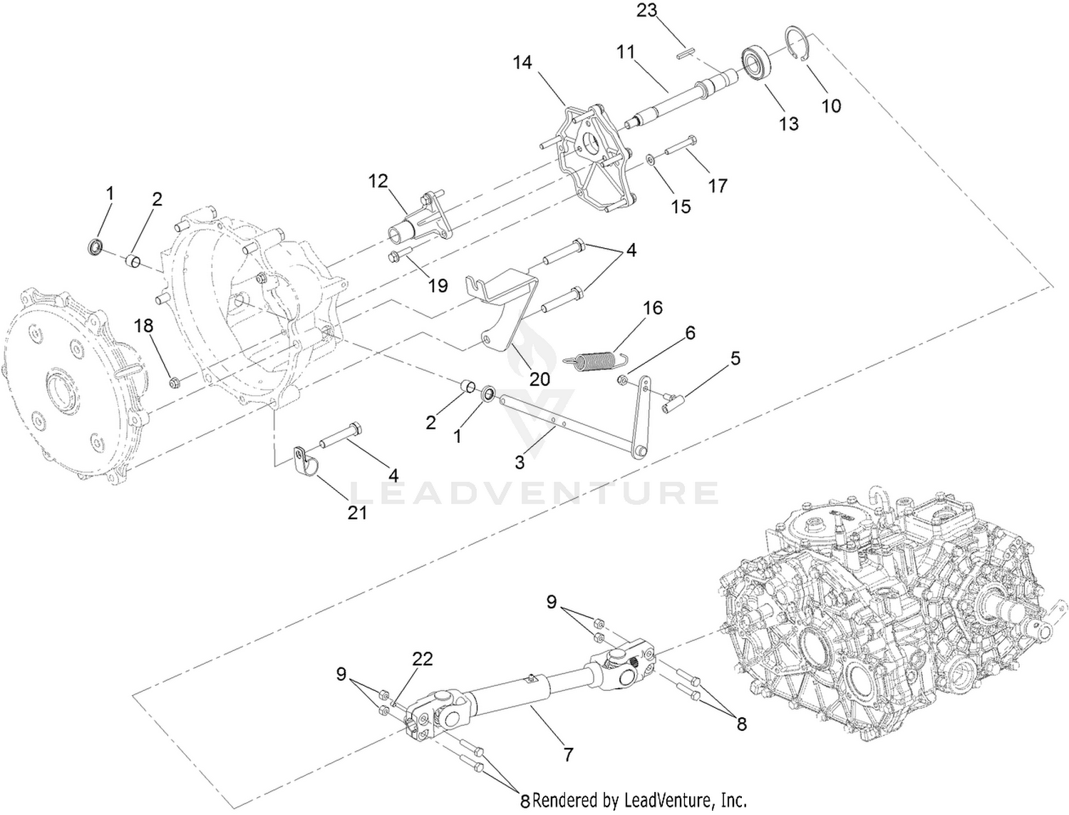 Driveshast Connection Assembly