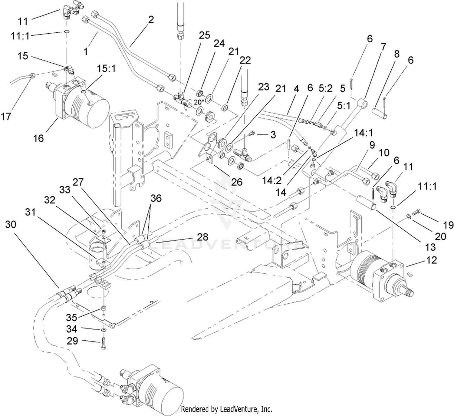 Rear Wheel Drive Assembly
