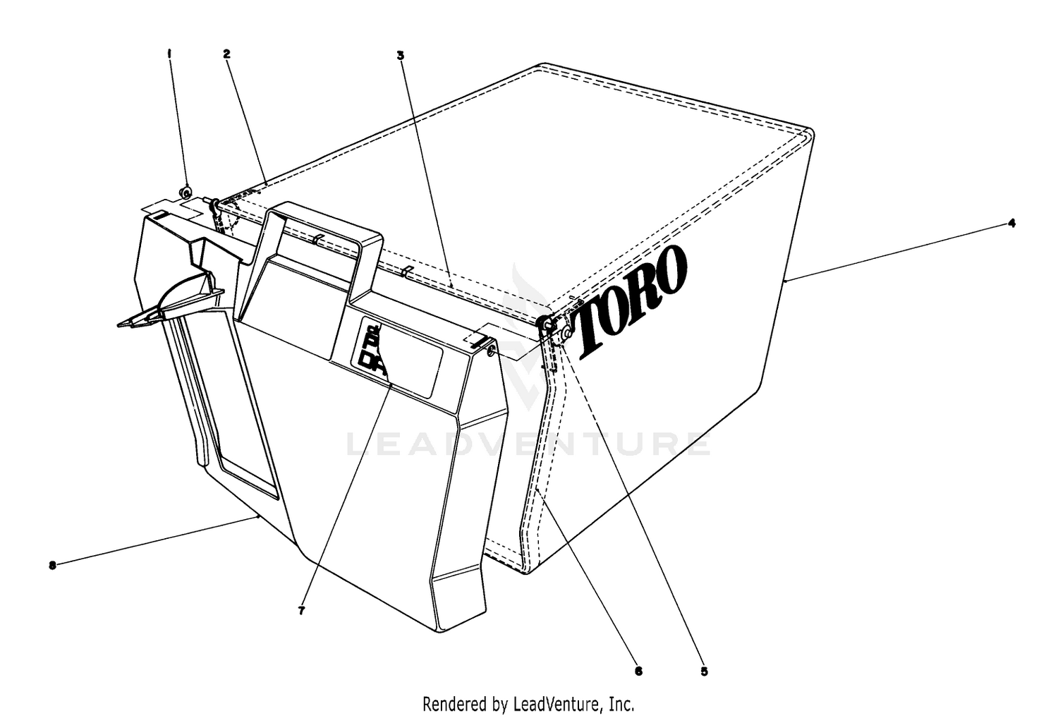 Grass Bag Assembly