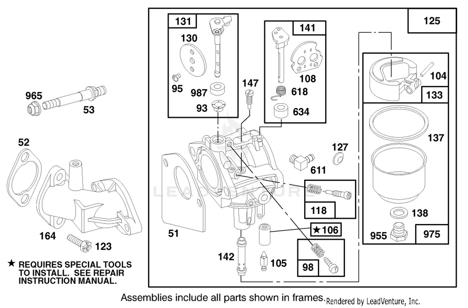 Engine Briggs  Stratton Model 28d707-0124-01 3