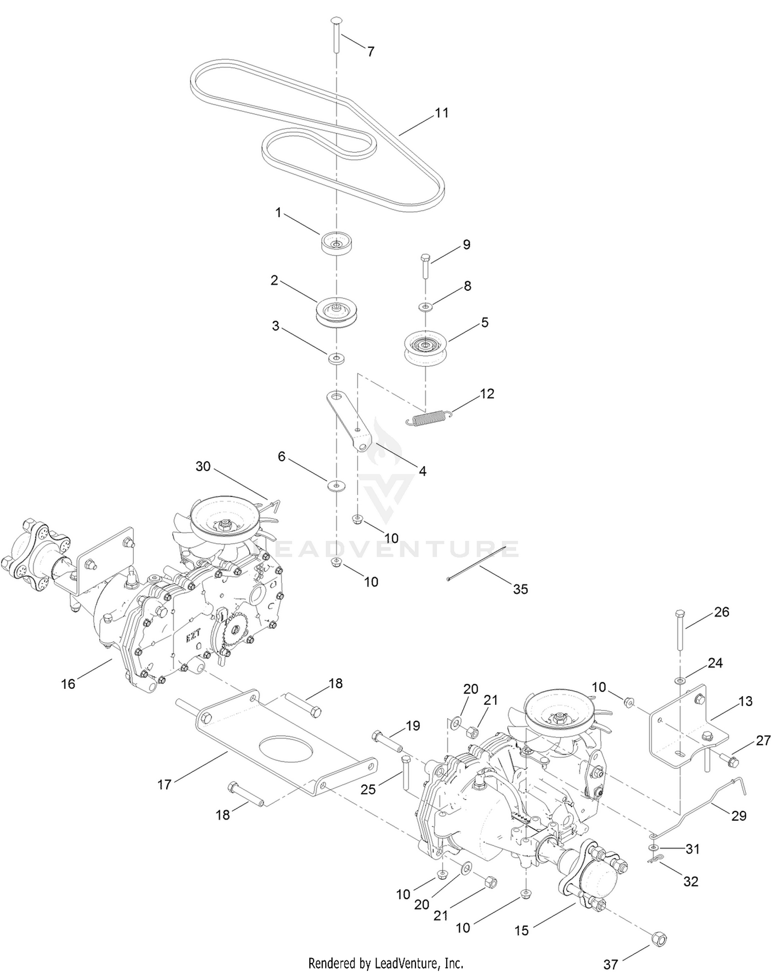 Traction Drive Assembly
