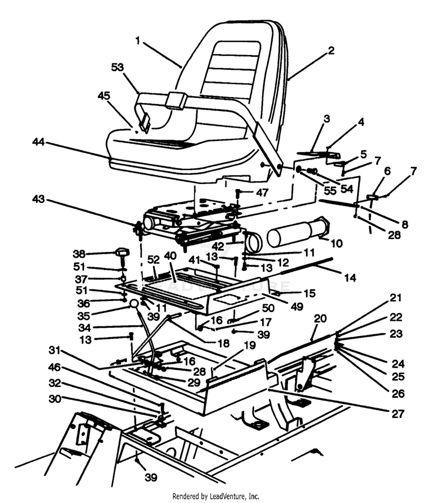 Seat  Throttle Assembly