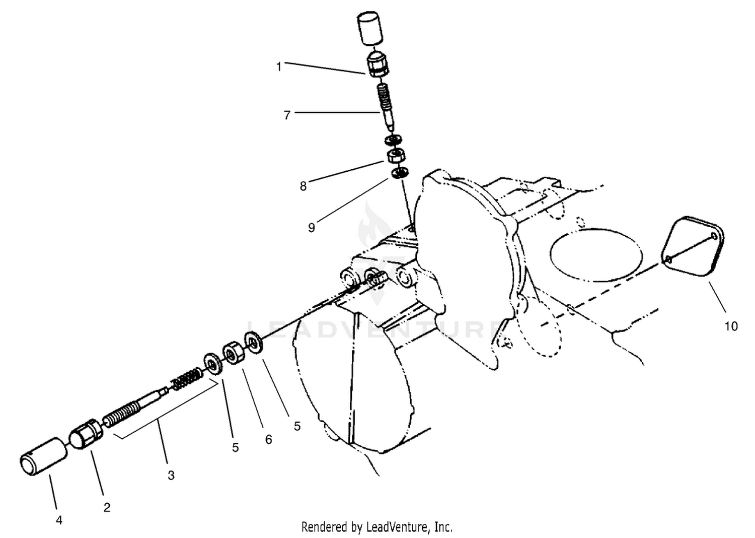 Engine Stop Lever Assembly