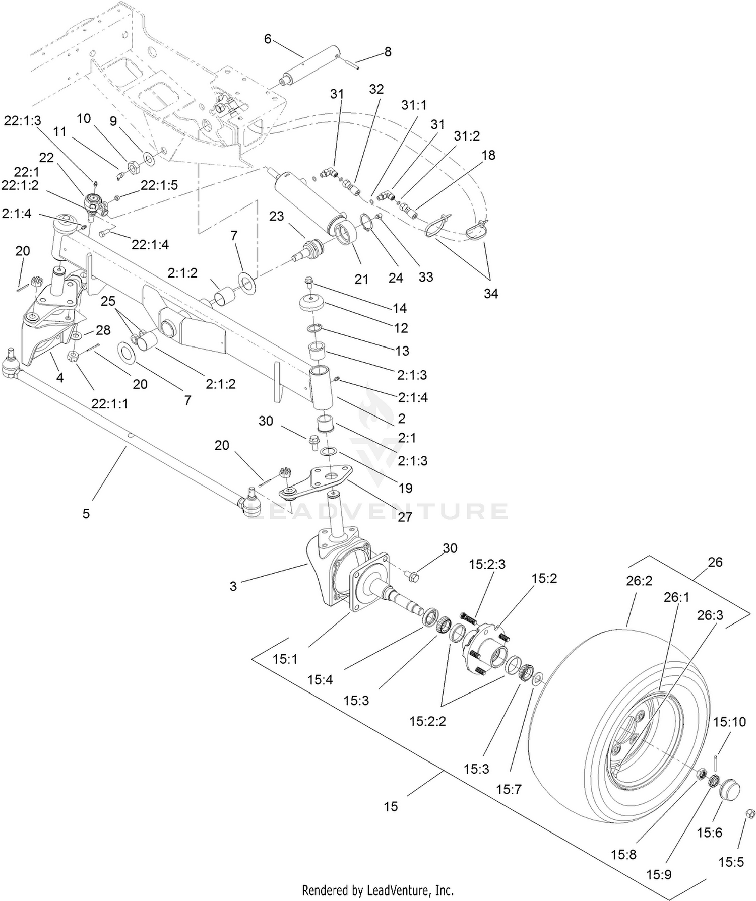 Rear Axle Assembly