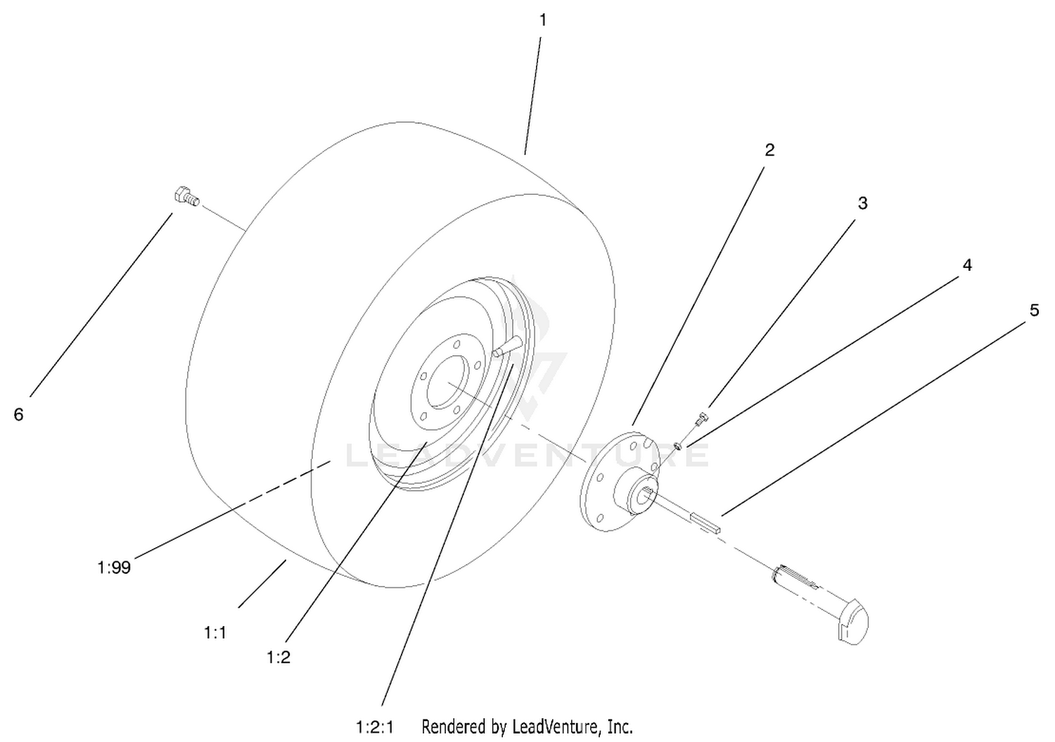 Rear Wheel Assembly