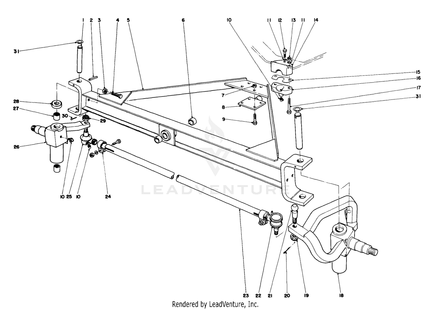 Front Axle Assembly