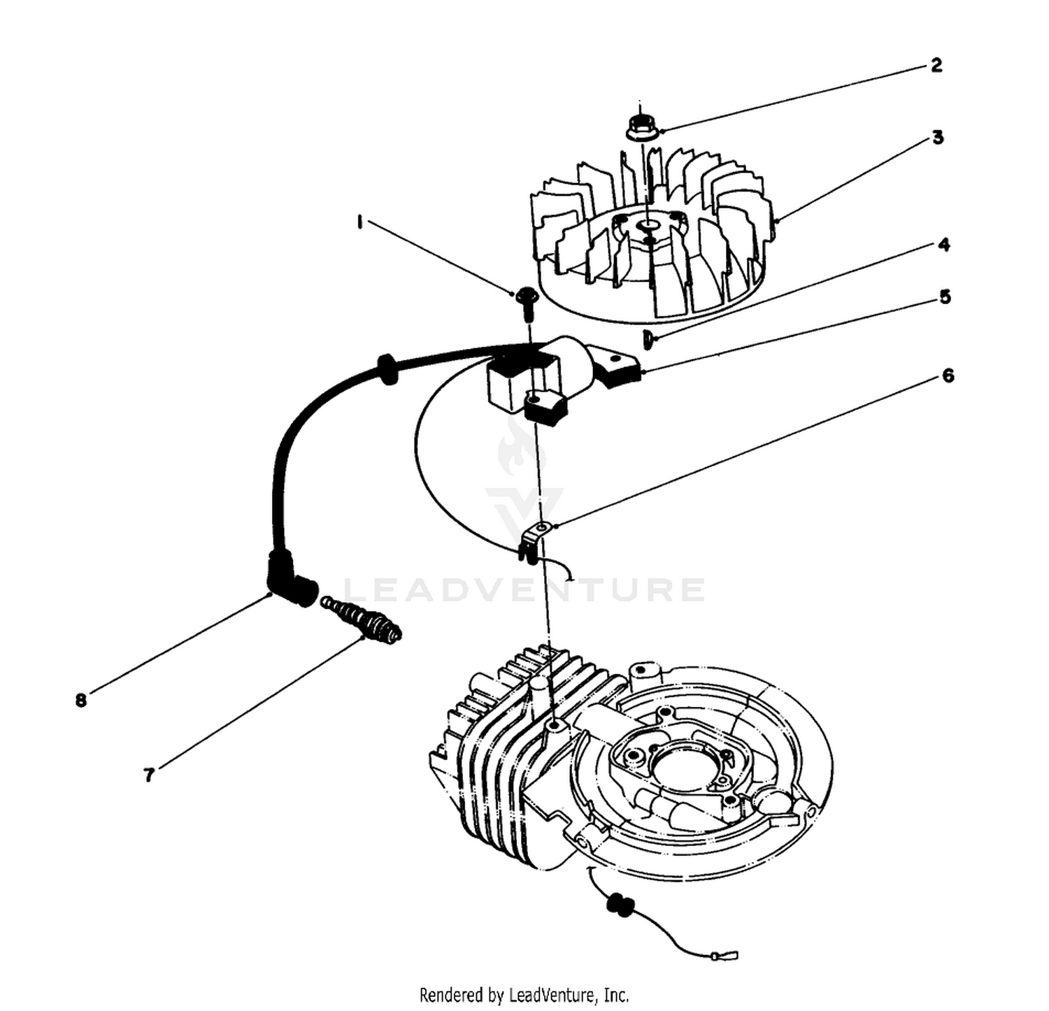Flywheel  Magneto Assembly