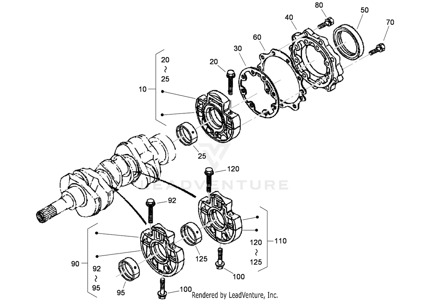Main Bearing Case Assembly