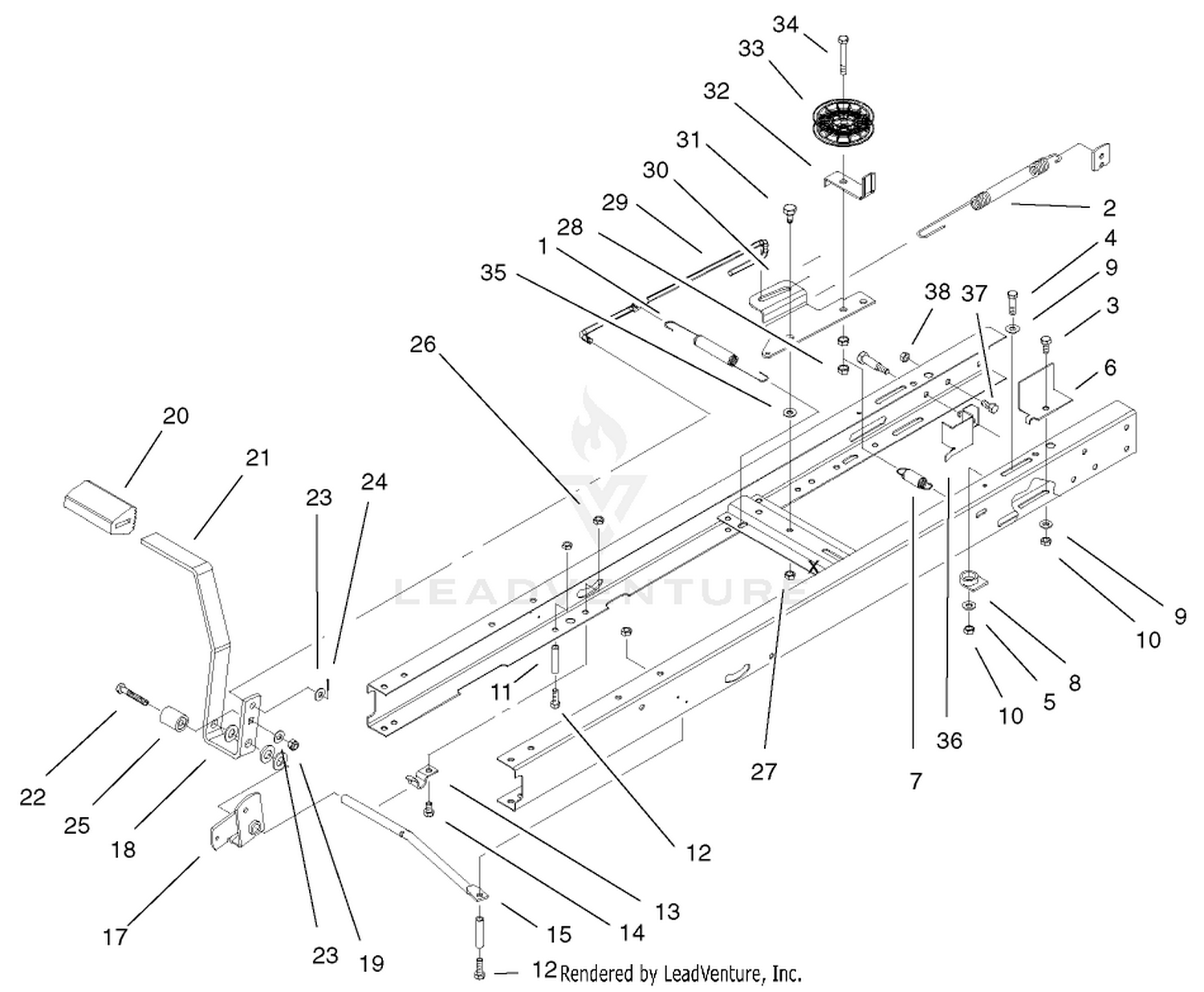 Traction Clutching Assembly