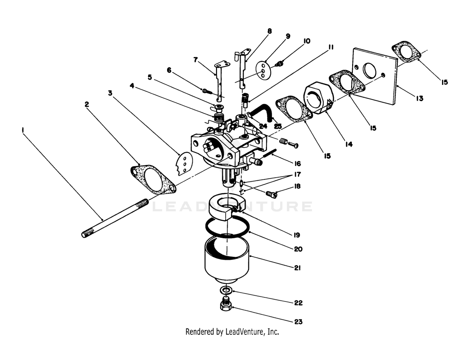 Carburetor Assembly (model No. 47pm1-6)