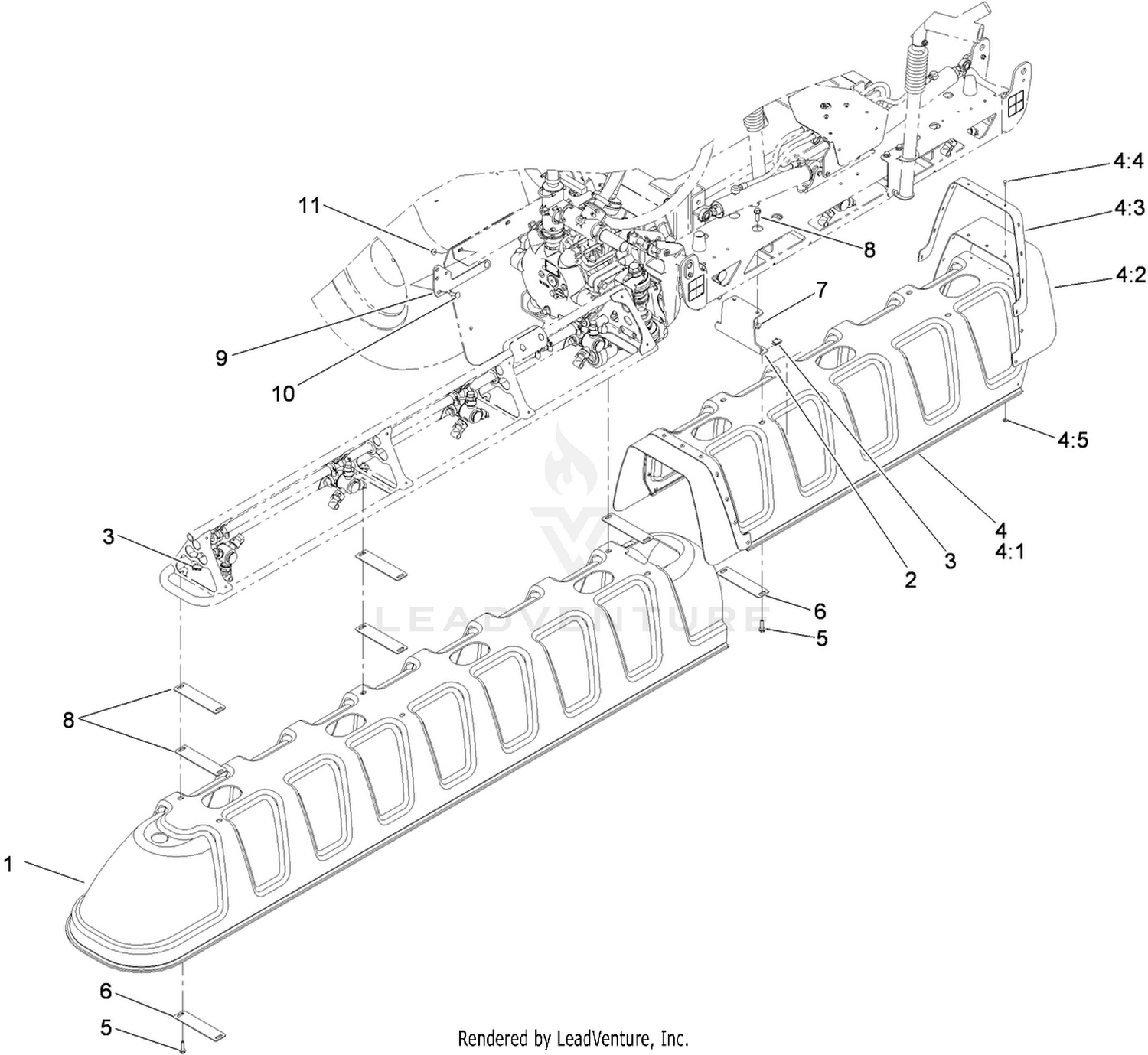 Covered Boom Kit
