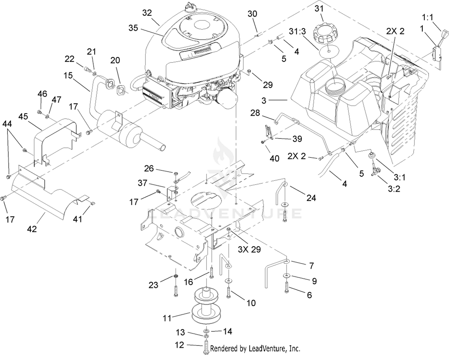 Engine System Assembly