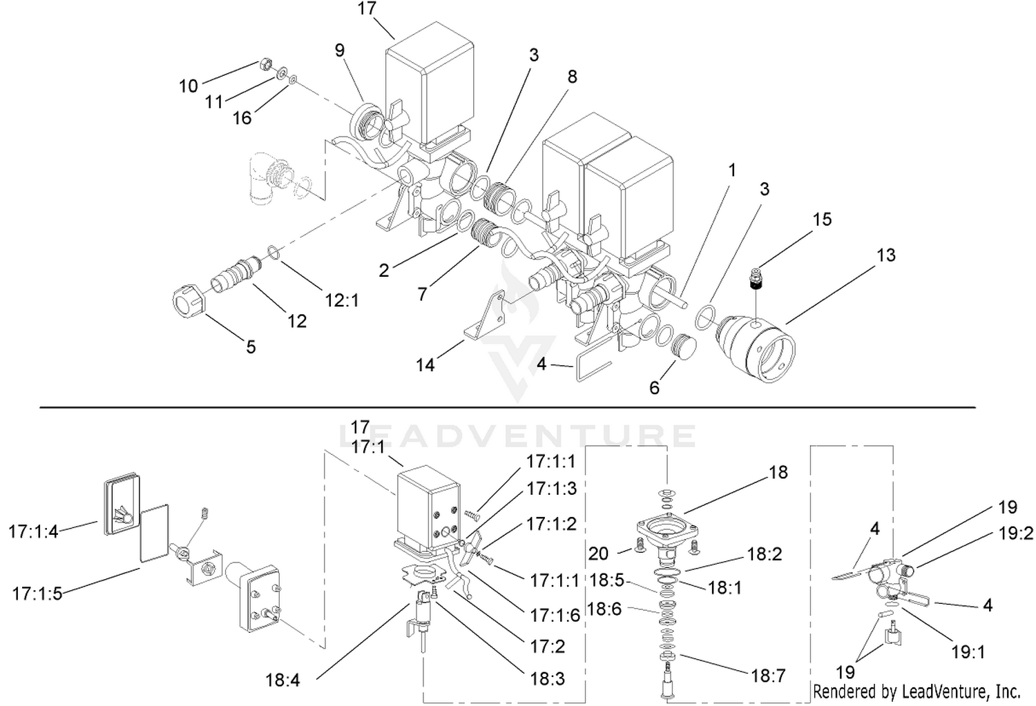 Valve Boom Assembly