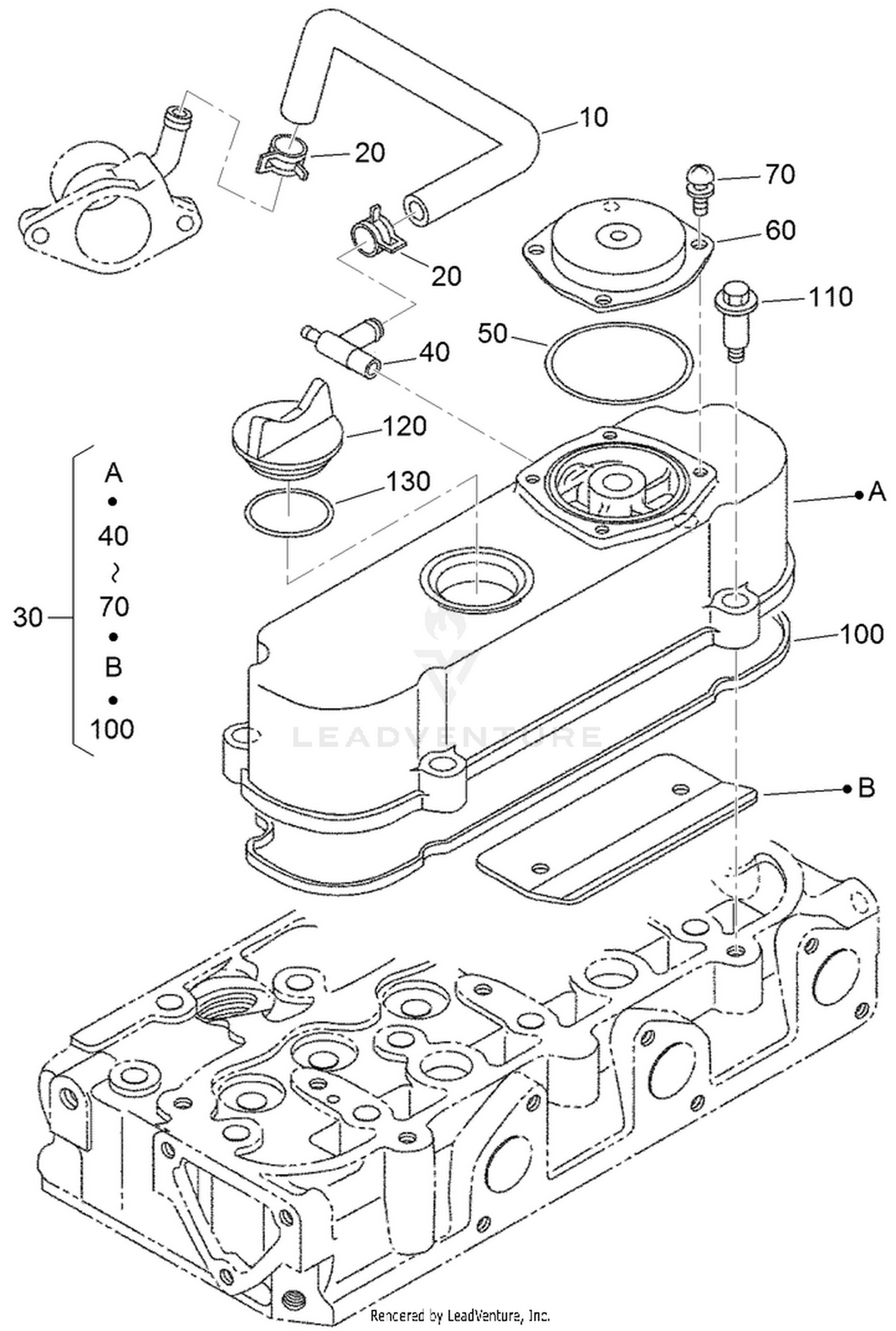 Cylinder Head Cover Assembly