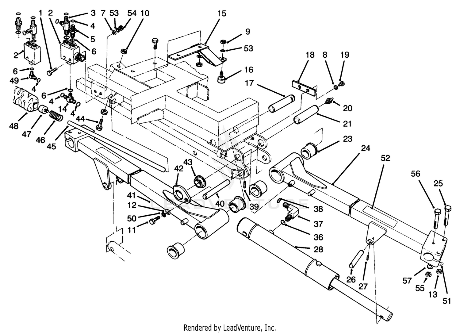 No. 1, 4  5 Lift Arms Assembly