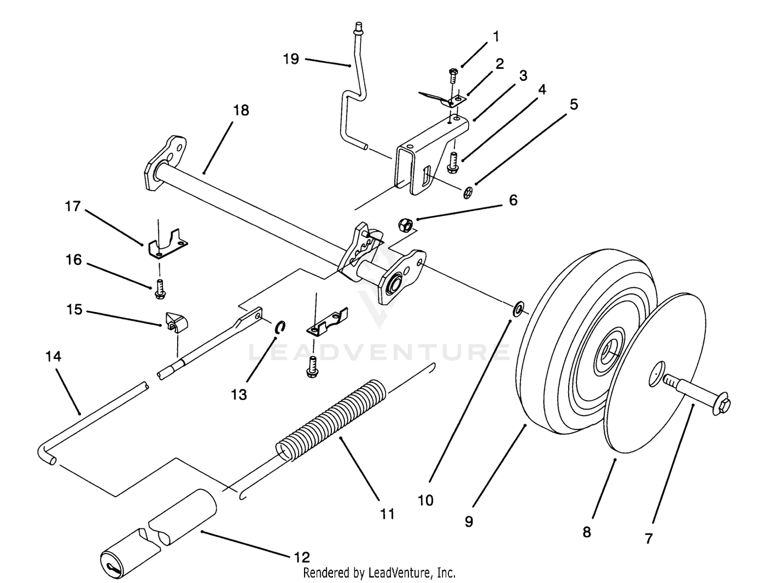 Rear Axle Assembly