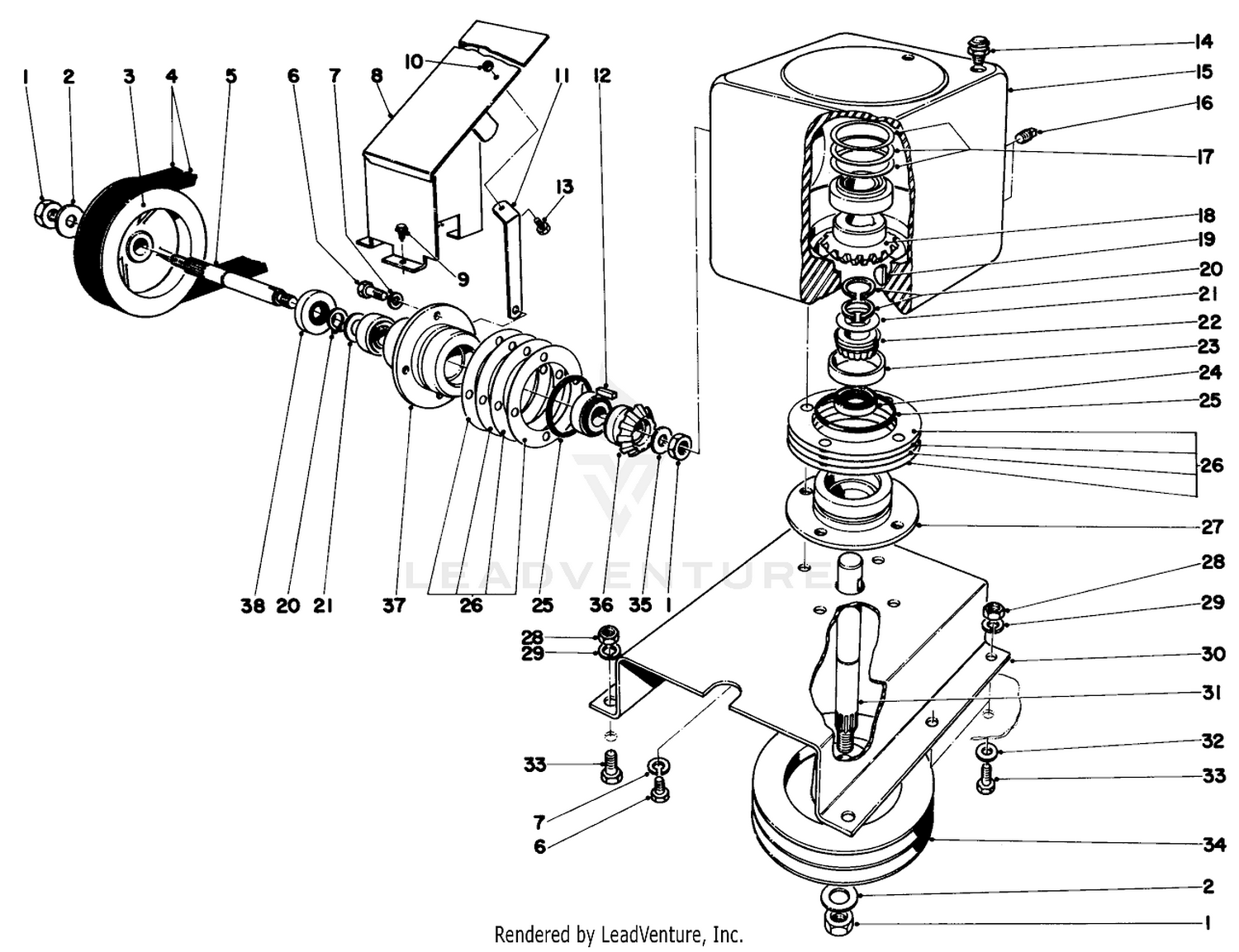 GEAR BOX ASSEMBLY