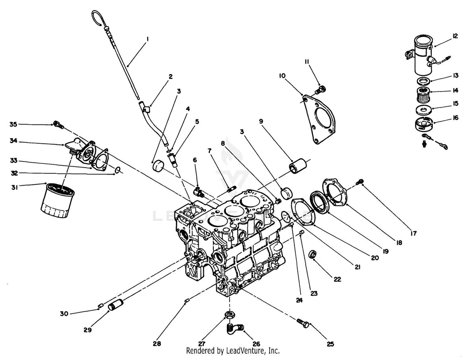 Engine Block Assembly