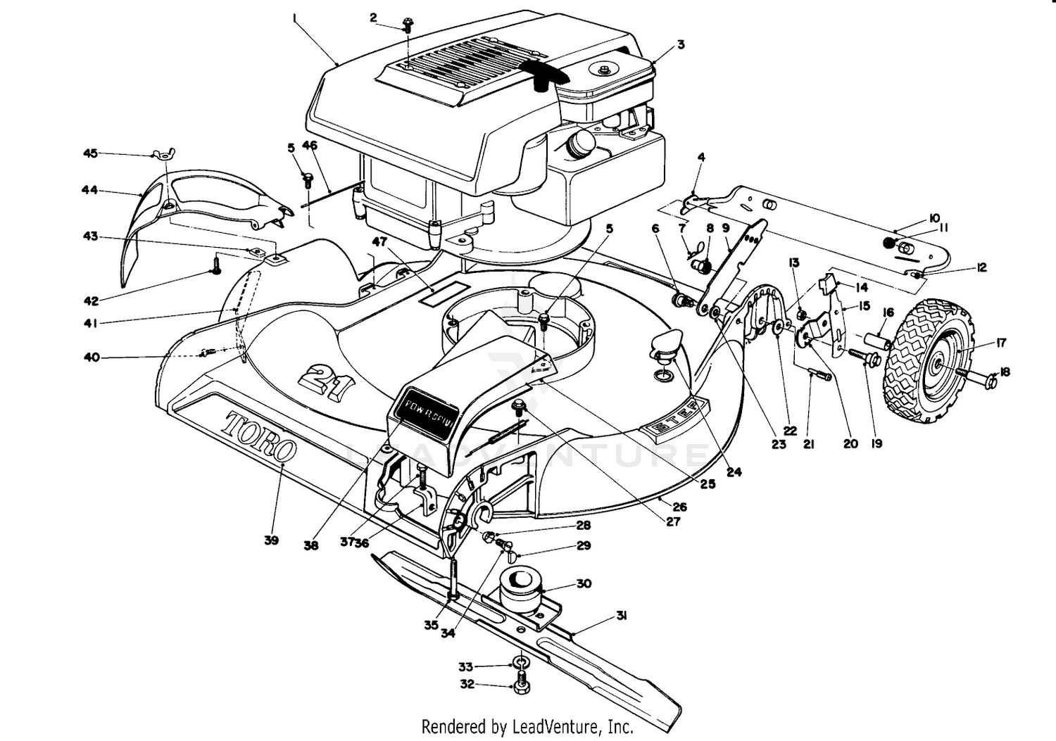 Housing And Engine Assembly
