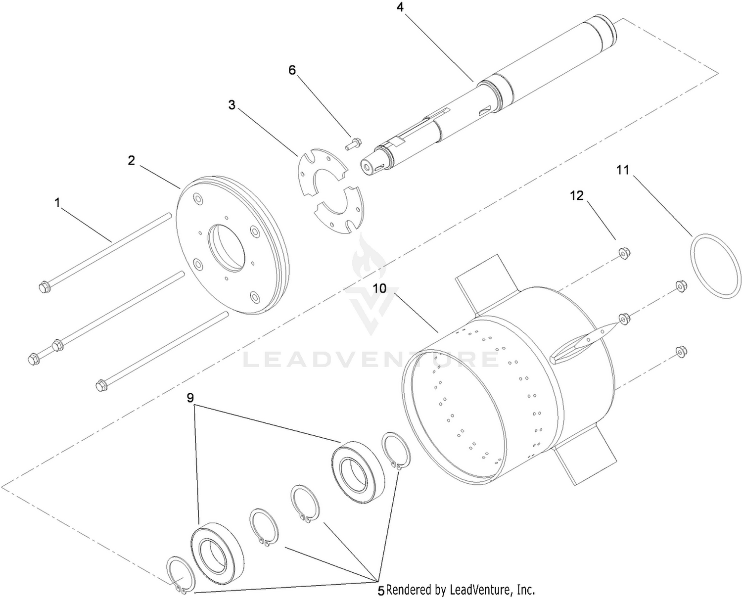 Shaft and Rotor Assembly