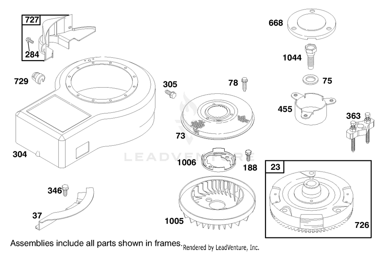 Engine Briggs  Stratton Model 28m707-1122-E1 7