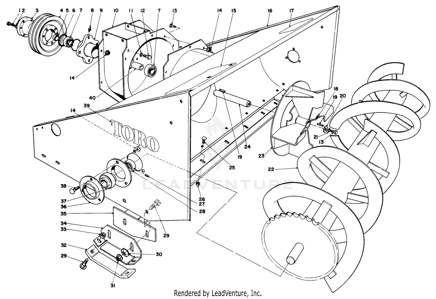 48" Snowthrower Model No. 30570 (optional)
