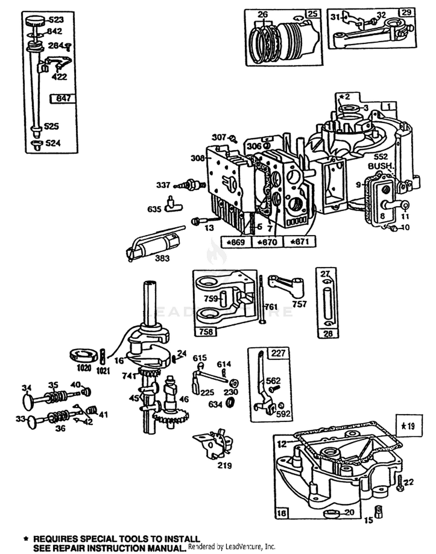 Engine Model 257707-01 24-01