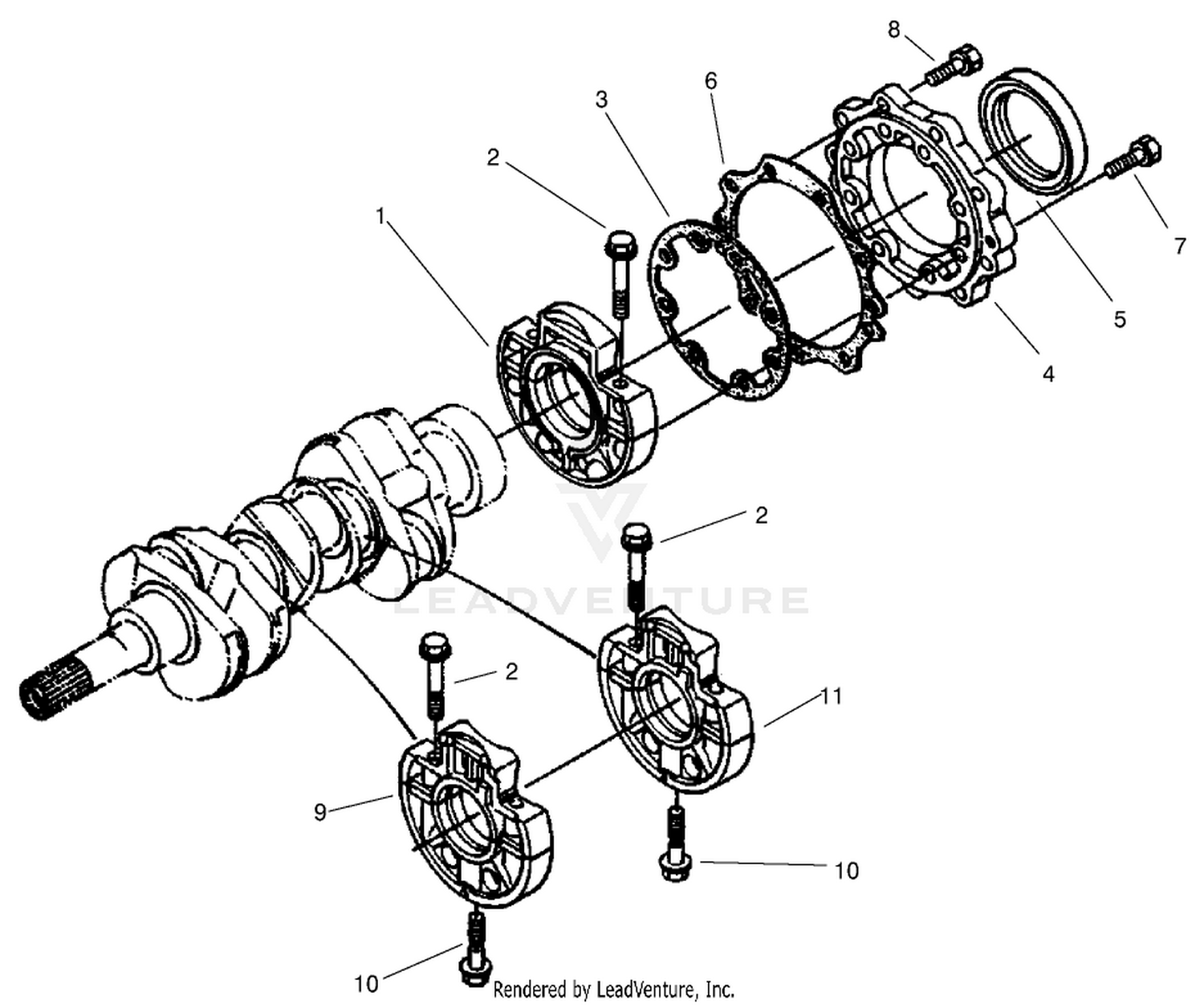 Main Bearing Case Assembly