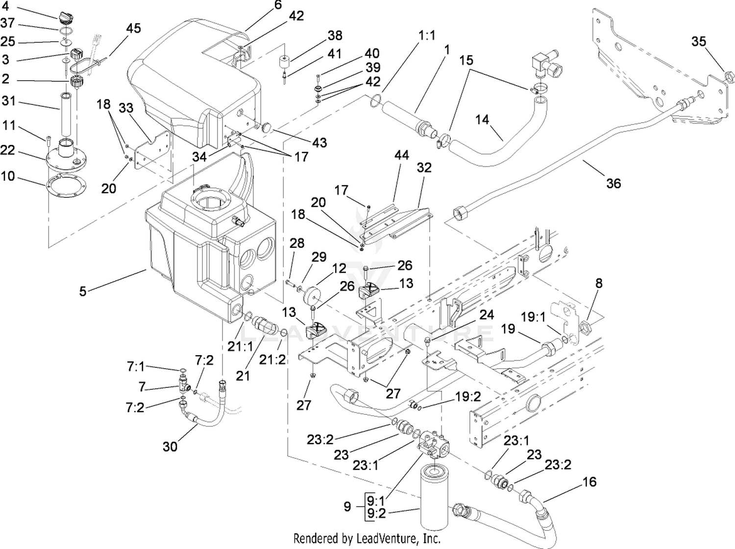 Hydraulic Tank Assembly